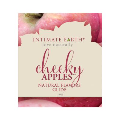 Intimate Earth Natural Flavor Glide Cheeky Apples 1oz