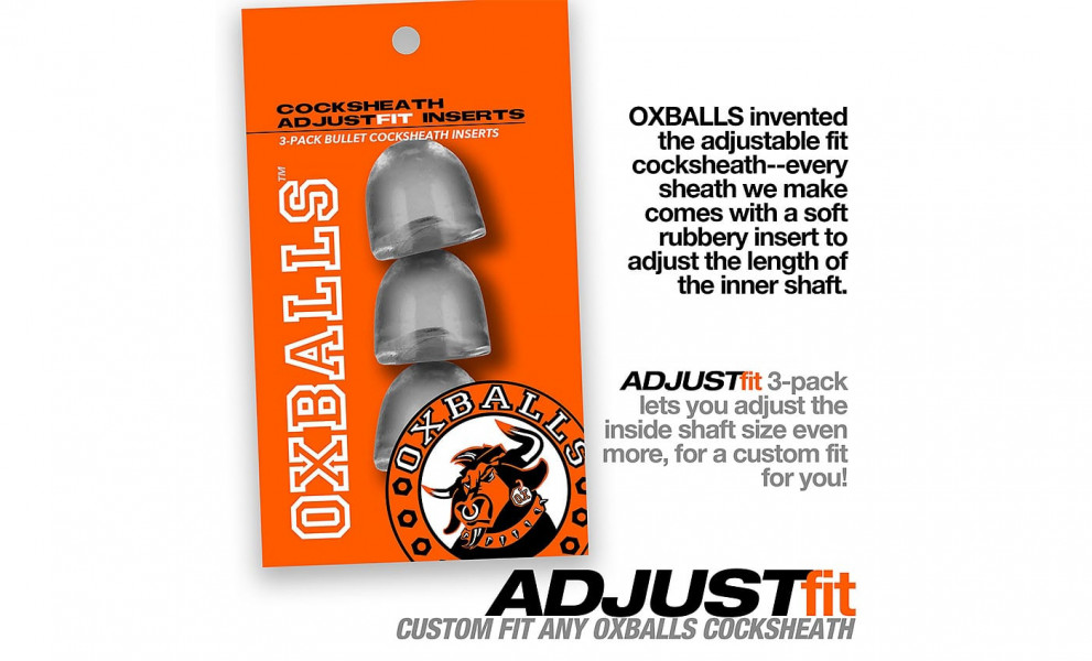 Oxballs ADJUSTfit Cocksheath Inserts | 3-pk
