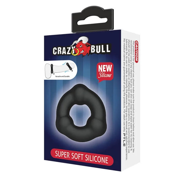Super Soft Silicone 3 Bead Cockring — image 11 of 11