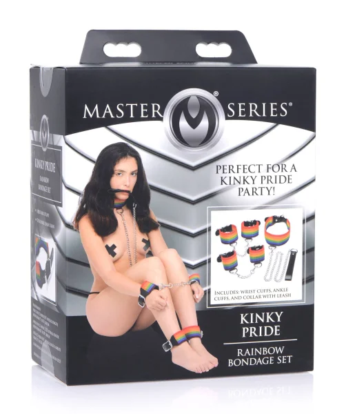 Bondage Kits - Kinky Pride Rainbow Bondage Set