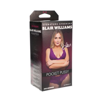 Signature Strokers Blair Williams Ultraskyn Pocket Pussy Vanilla