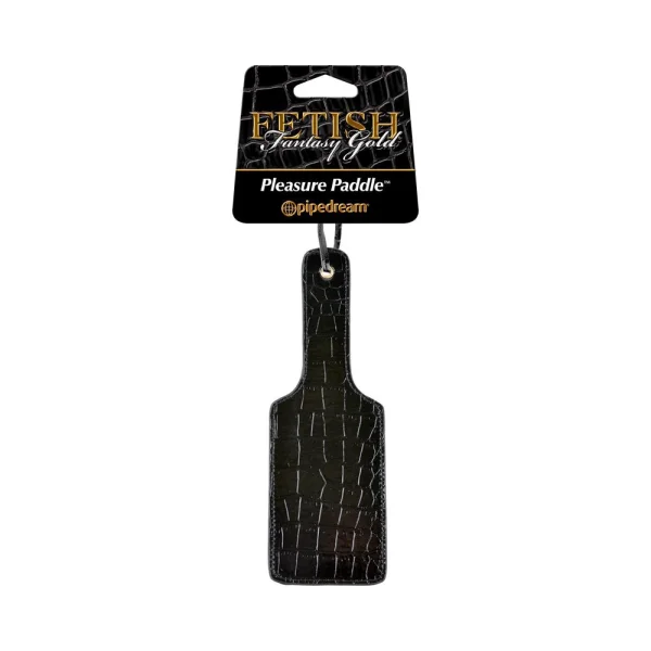 Fetish Fantasy Gold Pleasure Paddle Black