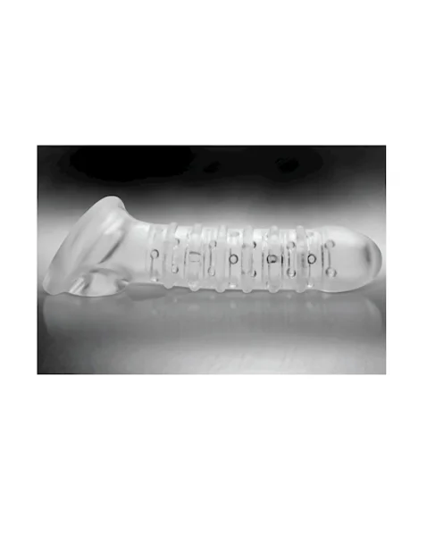 Tom Of Finland Textured Girth Enhancer Clear