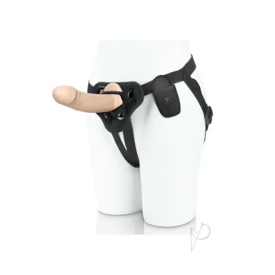 Pegasus 6 5 inch Realistic Dildo Rechargeable Remote Controlled Dildo Adjustable Harness Set