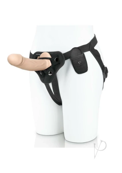Pegasus 6.5-inch Realistic Dildo Rechargeable Remote Controlled Dildo & Adjustable Harness Set
