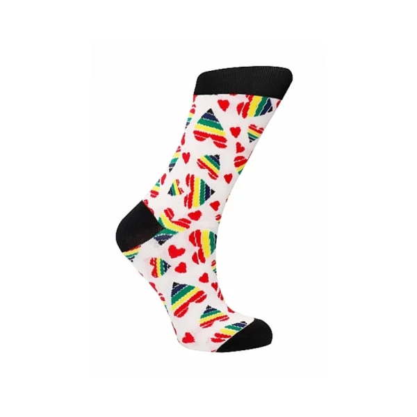 Shots Socks Happy Hearts M/l