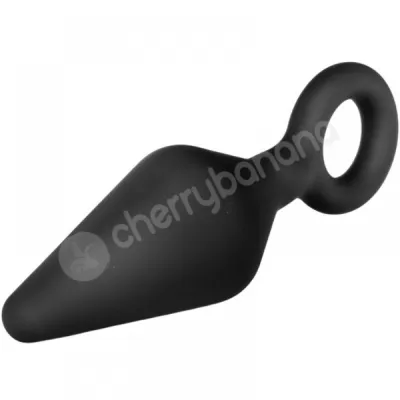 Anal Adventures Platinum Loop Large 3 25 Silicone Plug
