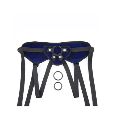 Sportsheets Lush Cobalt Dildo Harness