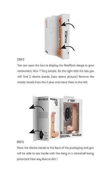 Vibrating Realistic Cock - 8" - With Scrotum - Skin