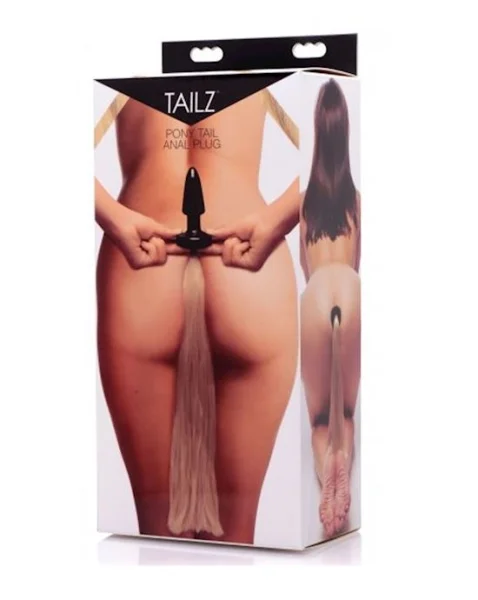 Blondies Pony Tail Butt Plug - 22 Inch