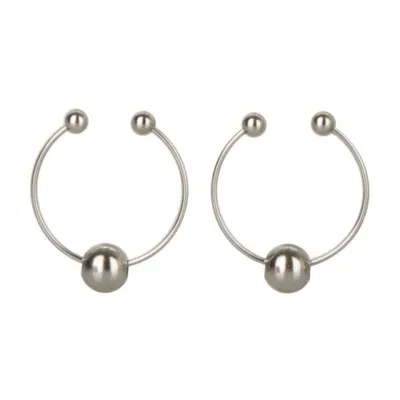 Nipple Rings Silver