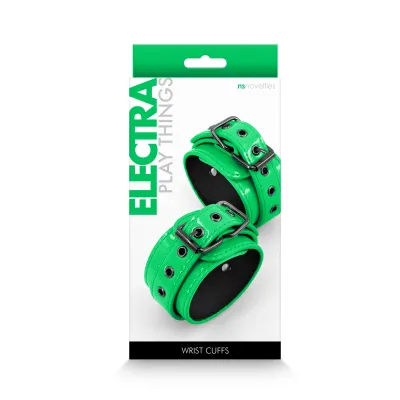 Electra Play Things Wrist Cuffs Green