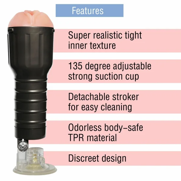 Desire Cup - Stamina Training Masturbation Cup with Suction Base — image 12 of 12