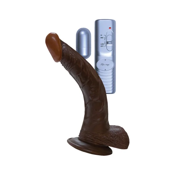 American Whopper 8in Curved Vibrating Dong Balls — image 8 of 11