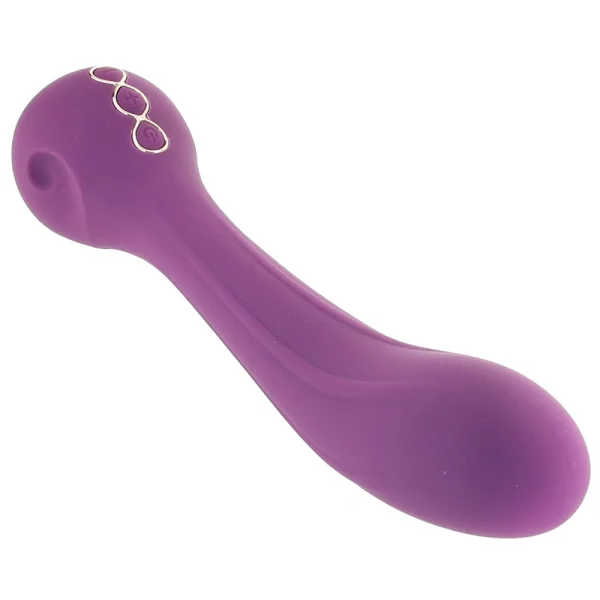 Obsession Passion Rechargeable Waterproof Silicone G-Spot Vibrator By CalExotics - Purple