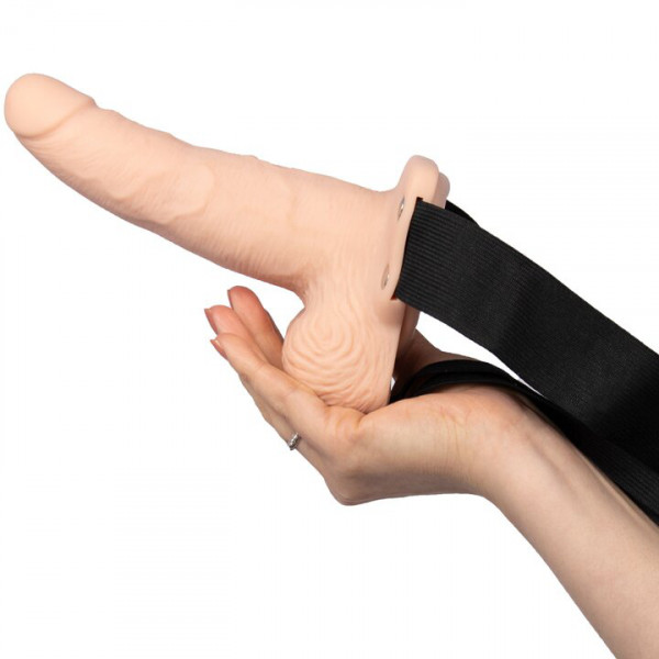 Bondara Light Tone 7 Function Hollow Vibrating Strap-On – 6 Inch — image 4 of 4