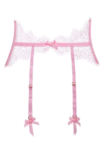 Dita Von Teese Von Follies Seduca Pink Suspender Garter Belt