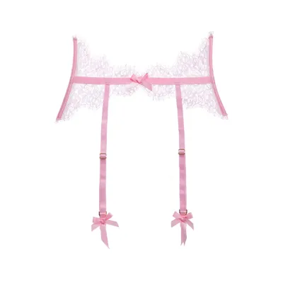 Dita Von Teese Von Follies Seduca Pink Suspender Garter Belt