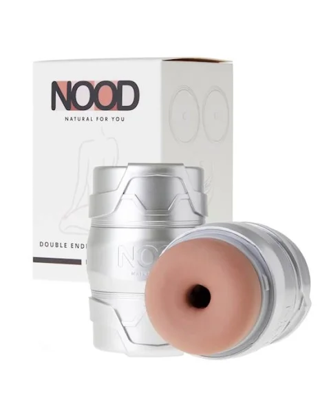 Nood Double Shot Double Ended Masturbator - 4.5 Inch