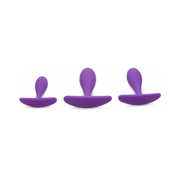 Gossip Rump Bumpers Silicone Set Of 3 - Violet — image 4 of 8