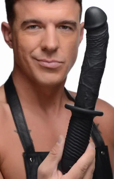 Ass Thumpers The Large Realistic 10X Vibrator With Handle — image 6 of 8
