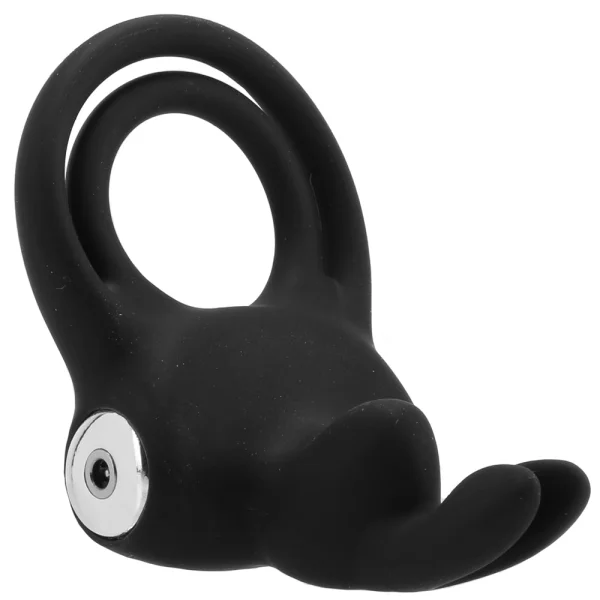 Lovehoney Happy Rabbit Twin Loop Vibrating Cock Ring with Bunny Ears