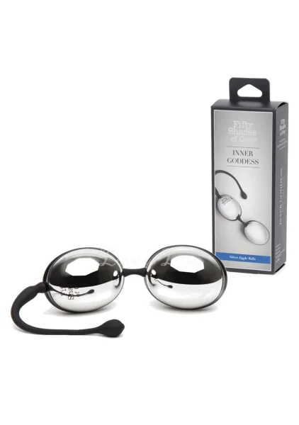 Fifty Shades of Grey Inner Goddess Silver Jiggle Balls