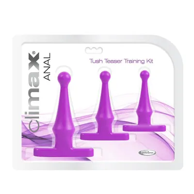 Climax Anal Tush Teaser Training Kit Deep Purple