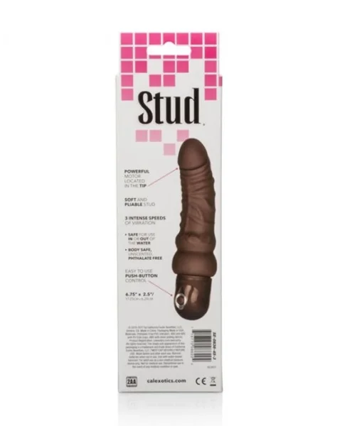 Power Stud Curvy - Brown - 6.7 Inch