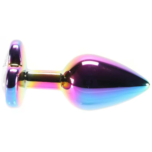 Rear Assets - Multicolor Heart - Small - Clear