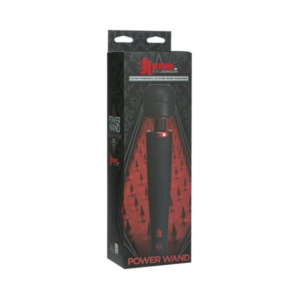 Kink Power Wand Black Body Massager