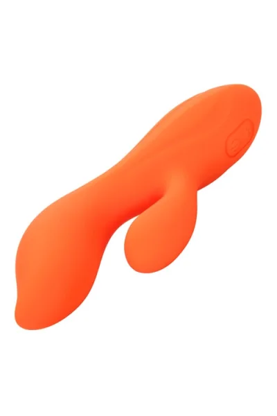 California Exotic Stella Dual Teaser - 6.5" Liquid Silicone Rabbit Vibrator