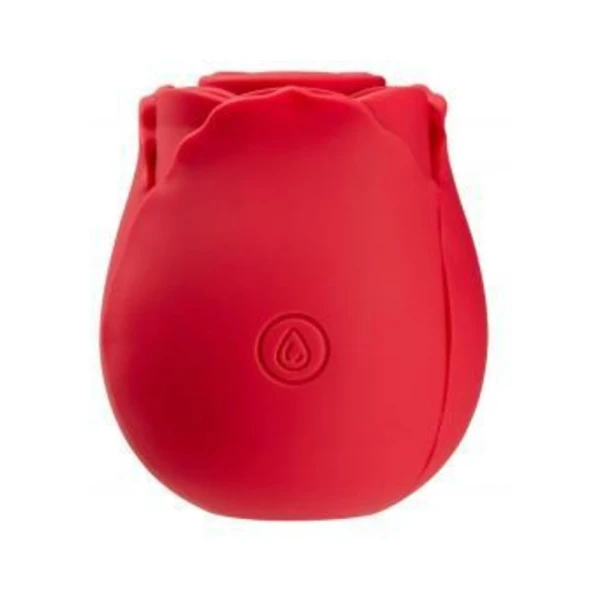 Clitoral Stimulation: Cloud 9 Health & Wellness Rose Suction Stimulator Red