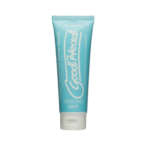 Goodhead Oral Delight Gel Cotton Candy Tube 4 fluid ounces