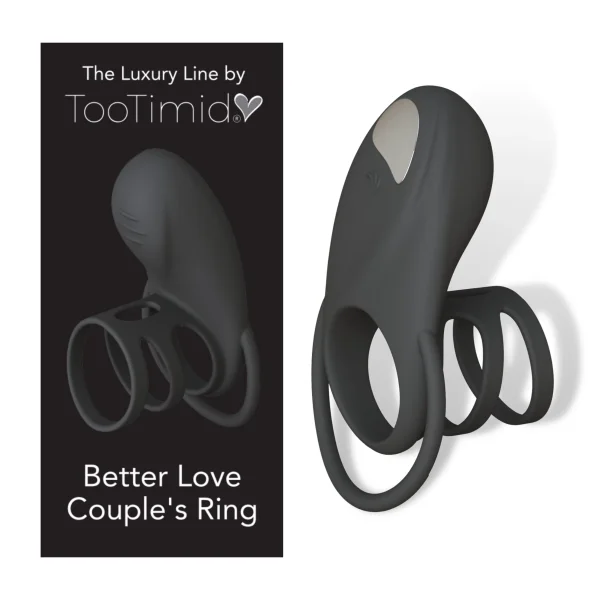 Better Love Couple's Vibrating Silicone Cock Ring