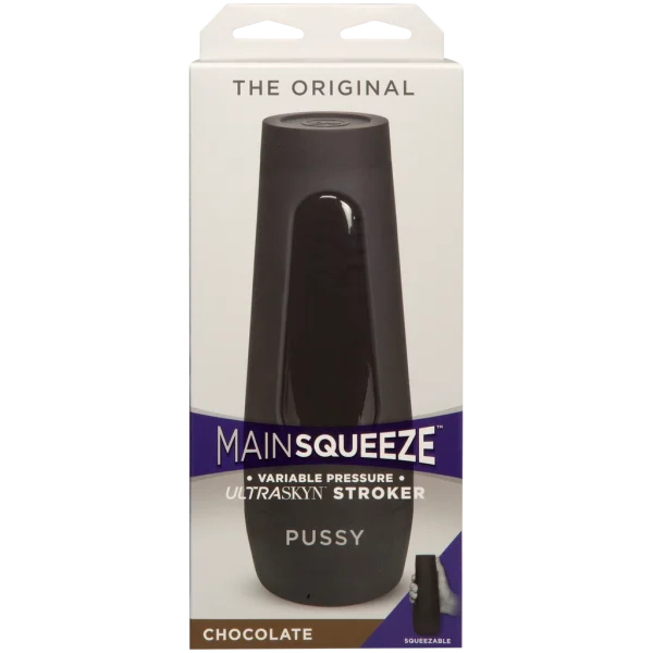 Doc Johnson Main Squeeze The Original Pussy Stroker Chocolate
