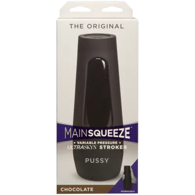 Doc Johnson Main Squeeze The Original Pussy Stroker Chocolate