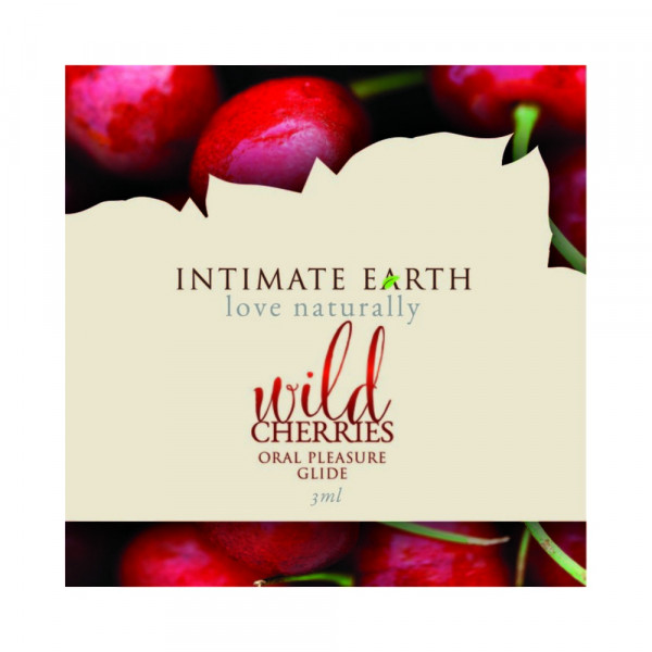 Intimate Earth Wild Cherries Oral Pleasure Glide .10oz