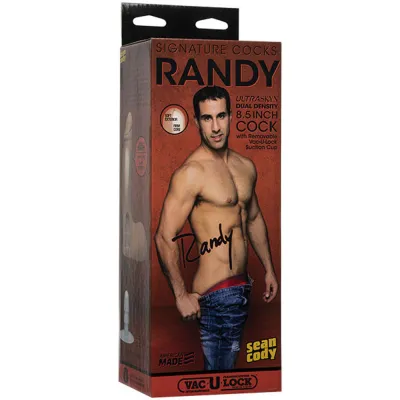Signature Cocks Randy 8 5 Inch Ultraskyn Cock With Removable Vac U Lock Suction Cup