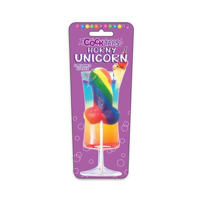 Horny Unicorn Cocktail Sucker Rainbow
