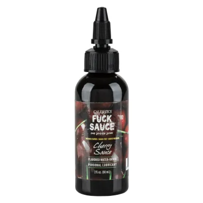 Fuck Sauce Flavored Water Based Personal Lubricant Cherry 2 Fl Oz