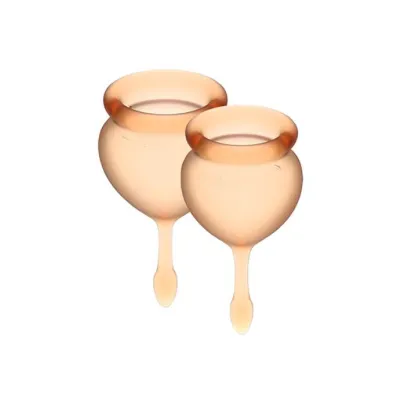 Satisfyer Feel Good Menstrual Cup Orange