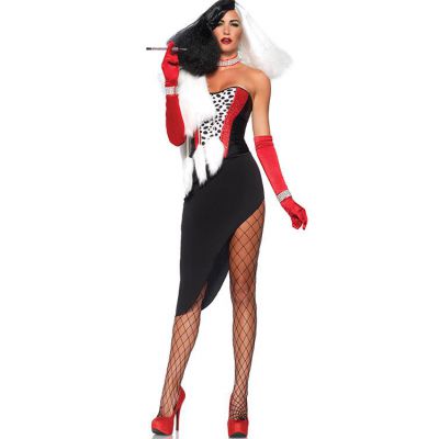 Leg Avenue 5 Pce Cruella De Vil Costume