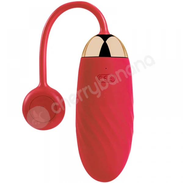 Svakom Ella Red App Controlled Vibrating Bullet Egg