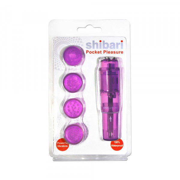 Shibari Pocket Pleasure W/4 Attachments