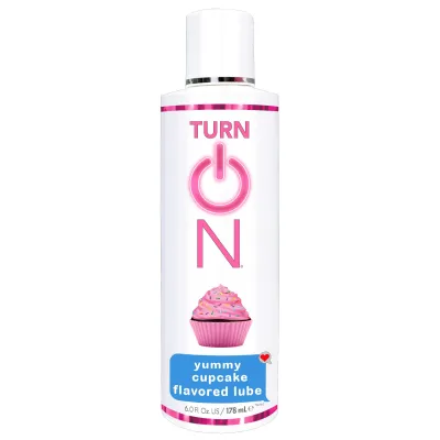 Turn on Yummy Cupcake Flavored Lube 6 Fl Oz