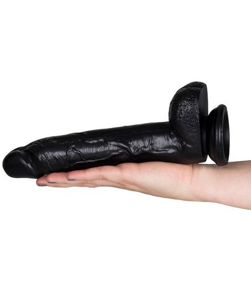 Bondara Rider Black Silicone Realistic Dildo – 7, 8, 9 or 10 Inch — image 7 of 8