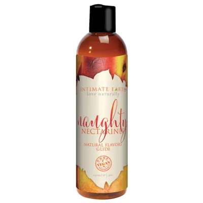 Intimate Earth Natural Flavours Glide Nectarine Natural 120ml