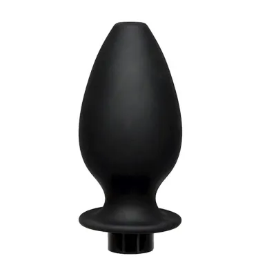 Flow Fill Anal Douche Accessory Black