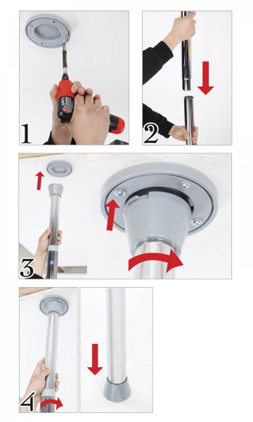 Light-Up Disco Dance Pole